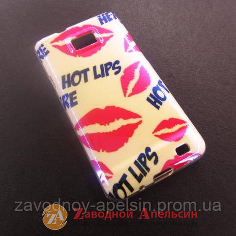 Samsung i9100 S2 чехол рисунок Hot Lips Одесса - изображение 1