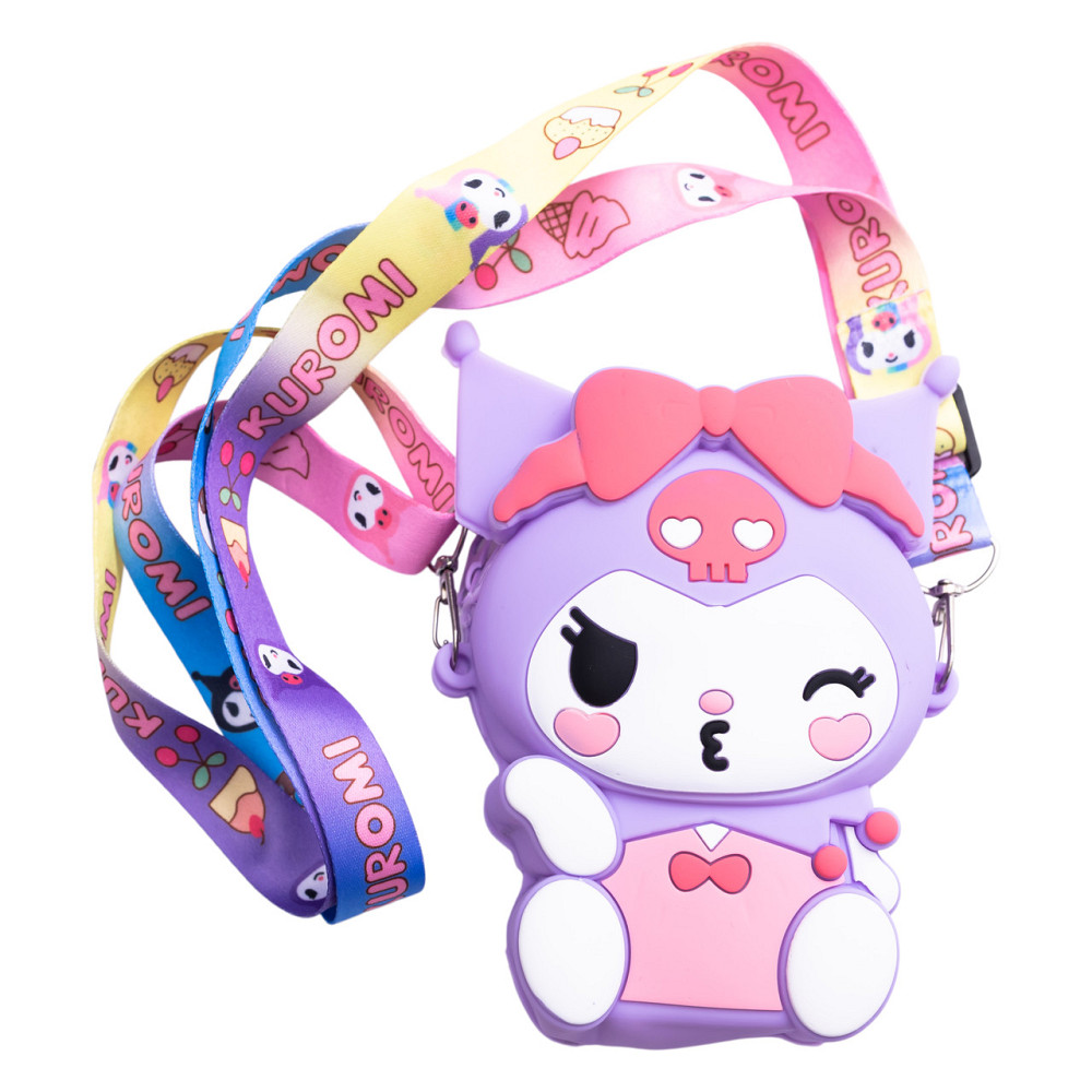 Дитяча силіконова сумочка гаманець 15×10×3 см для зберігання дрібниць HP-55-6 Коломия - фото 1