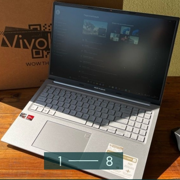 Ноутбук: ASUS Vivobook 1GX R7-7730U/ 16Gb. 1TB. WIN 11 (M3604YA- MB187W) Киев - изображение 4