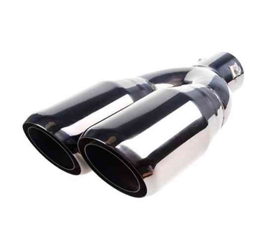 Насадка на глушник 0243 BK d-58х300мм підвійна/нержавіюча сталь Вінниця