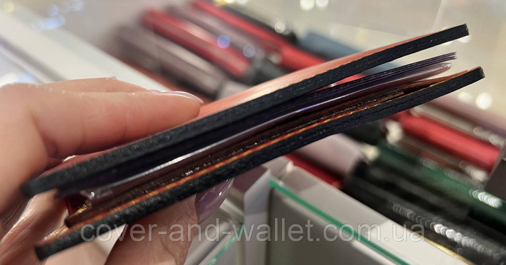 Женская красная кожаная обложка для водительских документов ST Leather Киев - изображение 8