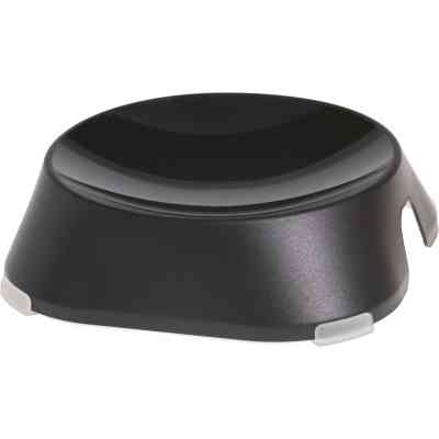 Посуда для кошек Fiboo Flat Bowl миска с антискользящими накладками черная (FIB0091) Винница