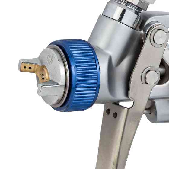 Фарборозпилювач LVMP Ø0.8 мм 60-170 л/хв 1.5-2бар (для лівої руки) у/б 100 мл (пласт) REFINE (6814111) Київ