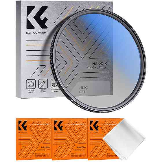 Світофільтр K&F Concept 77mm HMC CPL Луцк