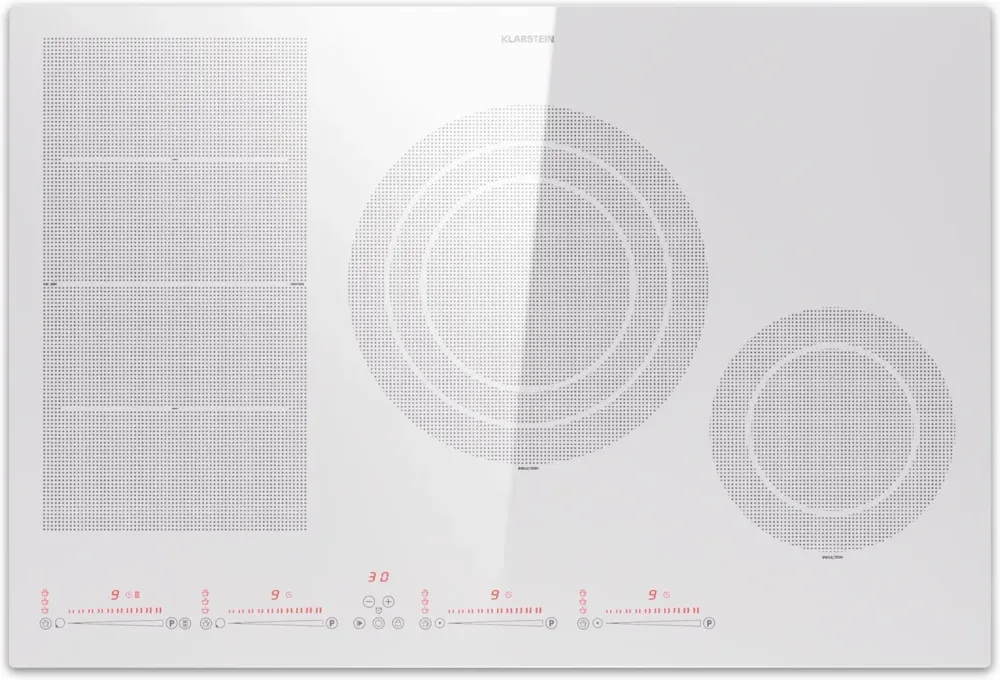 Варочная поверхность Klarstein Masterzone 77 Hybrid Biały Киев - изображение 1