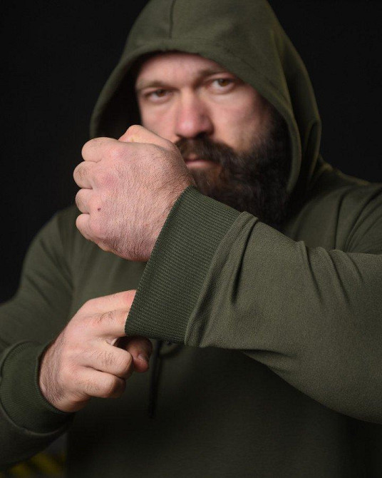 Худі maklin moscow олива НП4955 Одеса - фото 4