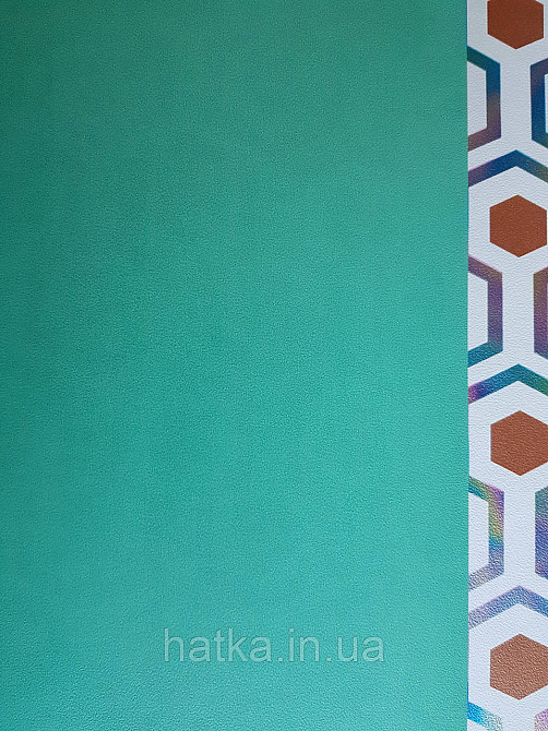 Шпалери флізелінові екологічно чисті Decoprint Good Vibes 0.53х10 дитячі однотонні зелені салатові Київ - фото 1