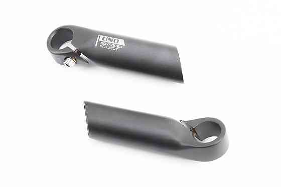 Ріжки керма 22,2x110мм алюмінієві, чорні BE-301 Київ