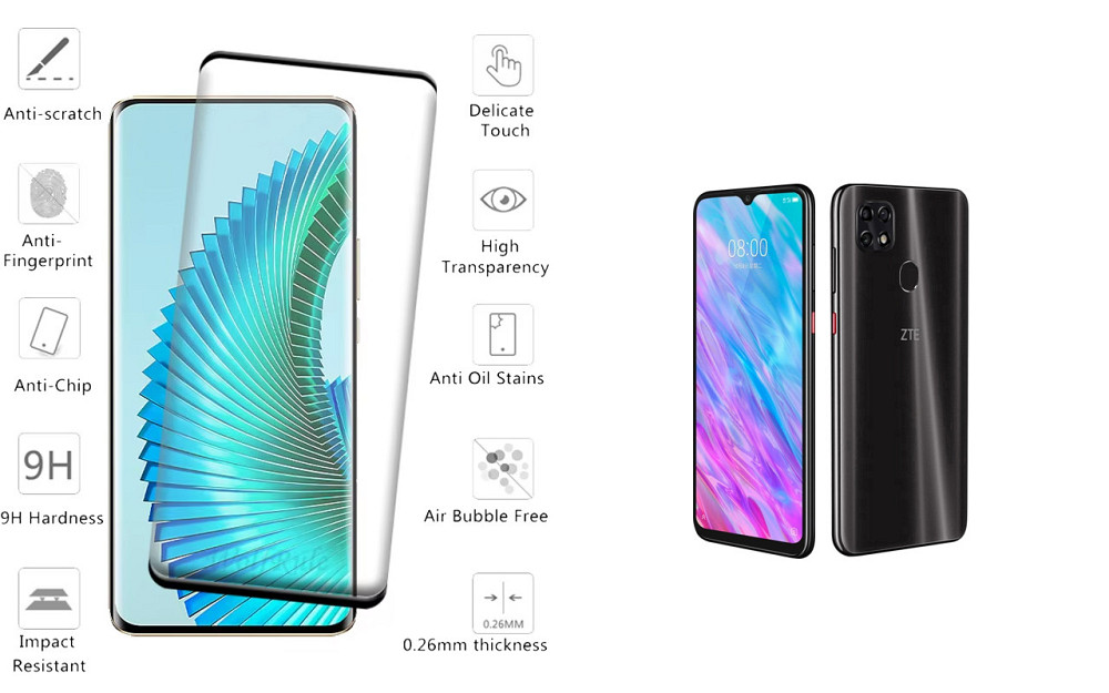Захисне скло HyperGlass Pro для ZTE Blade 20 Smart – максимальна чутливість та захист Київ - фото 2