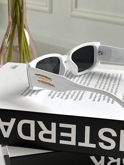 Окуляри унісекс ректангл для середньої особи оправа пластик Київ - фото 8