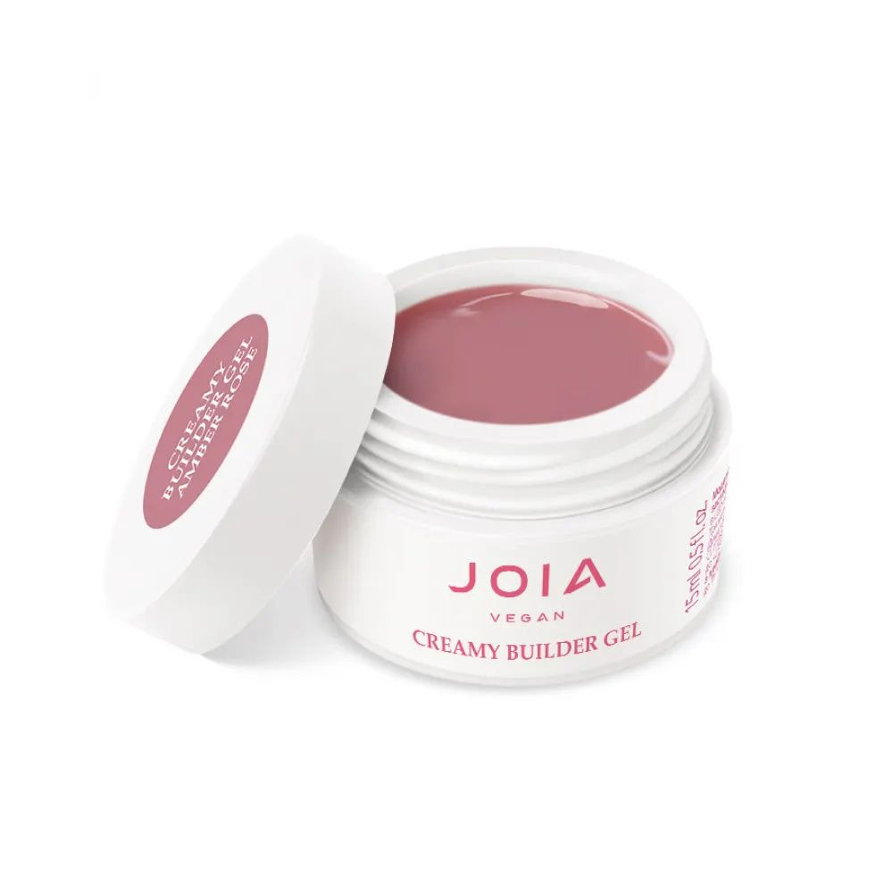 Моделирующий гель для ногтей Creamy Builder Gel 003 Amber Rose JOIA vegan 15 мл Киев - изображение 7