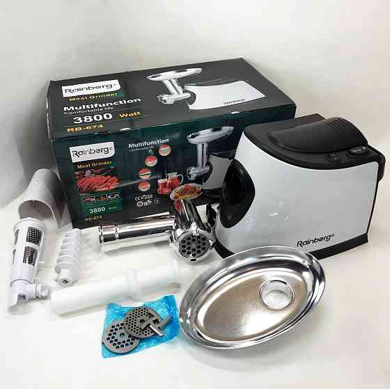 Легка у використанні м'ясорубка, Електрична м'ясорубка з дисковою насадкою 'ясорубки для ковбаси BJ-59 Івано-Франківськ