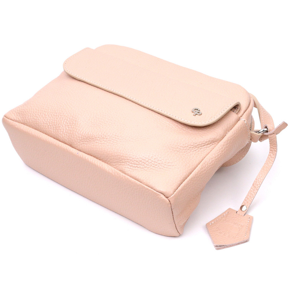 Красивая женская сумка кросс-боди из натуральной кожи (GRANDE PELLE) Киев - изображение 9