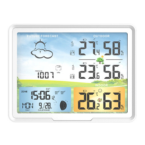 Беспроводная метеостанция PT20B с барометром, термометром, гигрометром и 2 датчиками Киев - изображение 1