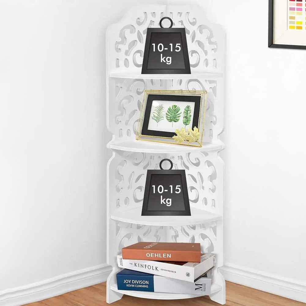 Угловой стеллаж в ванную комнату (80×20×20см) SBR Киев - изображение 1