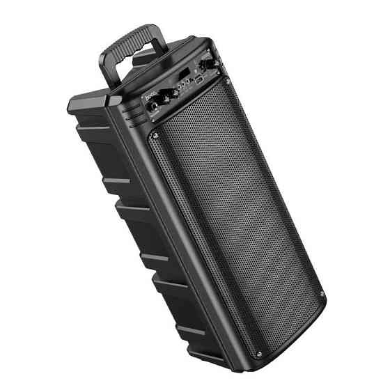 Bluetooth колонка портативна, караоке HOCO BS52, з мікрофоном і пультом ДК, чорна Вінниця