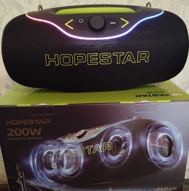 Hopestar A6 Club — 200W Bluetooth колонки (Оригінал) Харків - фото 7