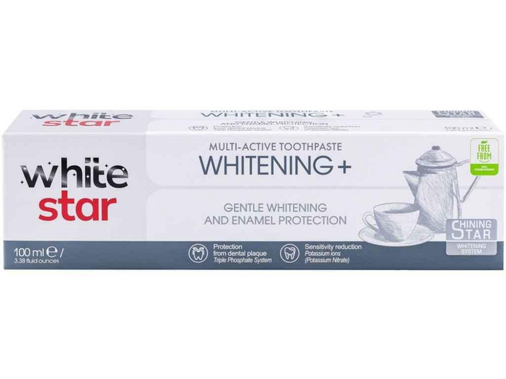 Зубна паста 100мл Whitening ТМ WHITE STAR Киев - изображение 1