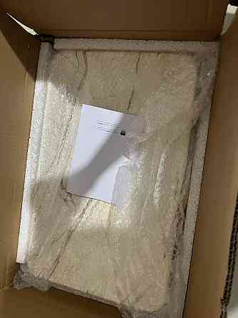 Раковина накладна Mixxus Premium QUADRO-0208 MARBLE 480х315х140mm з переливом   ( MP6518 ) 25438 Харків