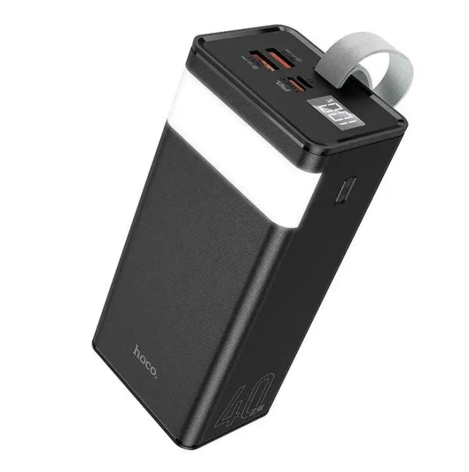 Универсальная батарея Hoco J86 40000mAh PD20W+QC3.0 (22.5W) Черный Винница - изображение 1
