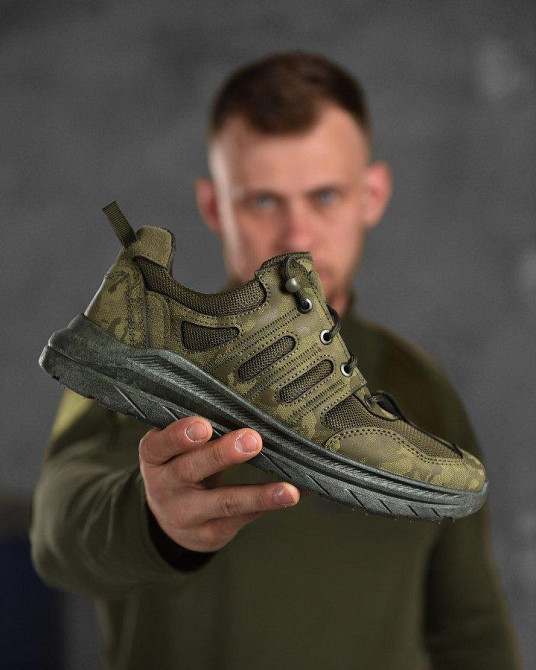 Милитари кроссовки  hope олива ВТ6063 Одесса - изображение 14