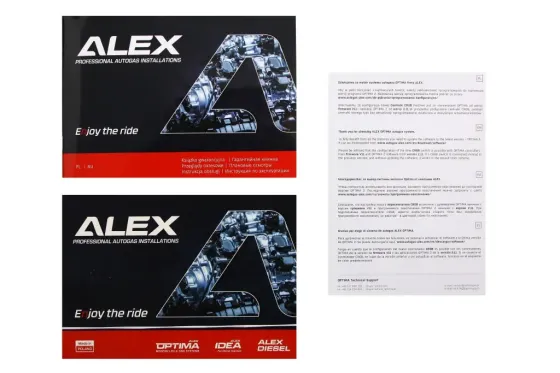 Электроника ГБО 4 цил. Alex Optima Nano (без датчика уровня газа) Винница