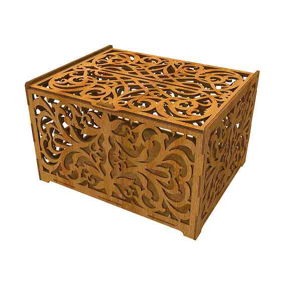 Сундук для конвертов, Свадебная казна 300х240х184мм Киев