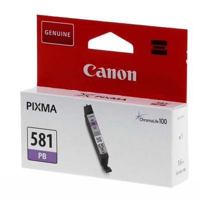 Картридж Canon CLI-581 PB Blue 5.6ml (2107C001) Винница - изображение 1