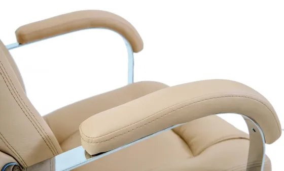 Офисное Кресло Руководителя Richman Alberto Boom 06 Хром М3 MultiBlock Бежевый Киев