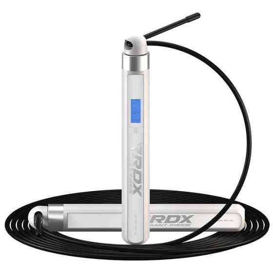 Скакалка акумуляторна RDX 75P інтелектуальна з цифровим лічильником із USB і додатком Кам'янське