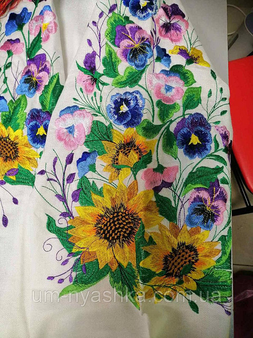 Натуральна Блузка з вишивкою вишиванка "Маріанна" для жінок S-3XL Кривий Ріг - фото 6