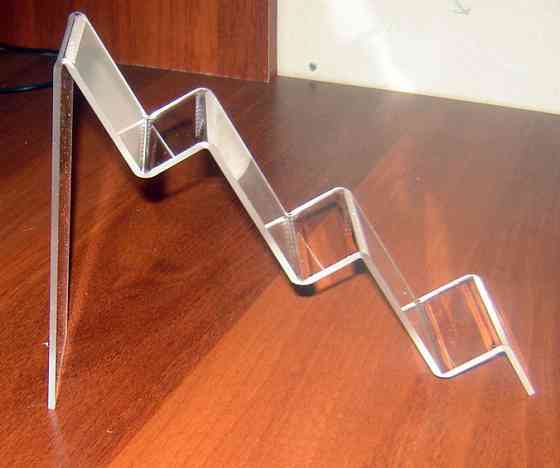 Подставка EKOSTAR для портмоне трехярусная из оргстекла Київ