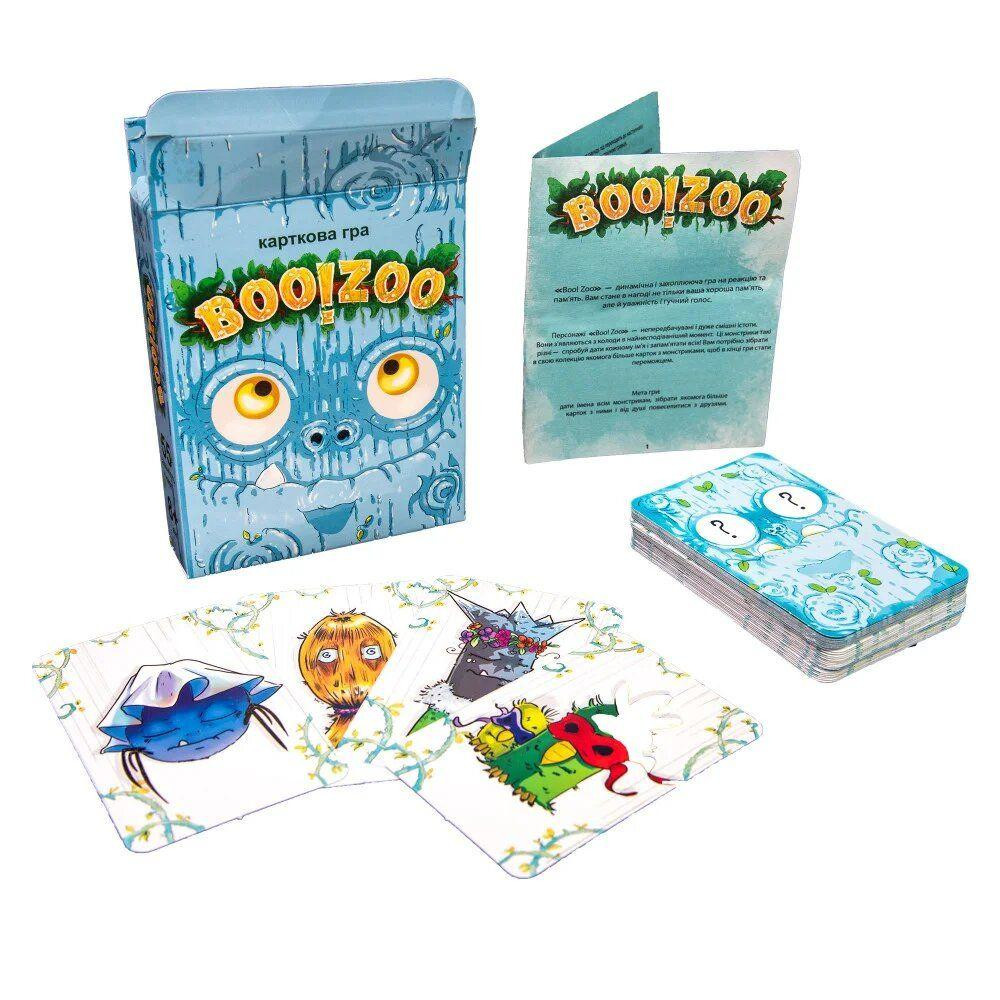 Карткова гра "Strateg""BOO!ZOO" 8+, 30219, шт Київ - фото 1