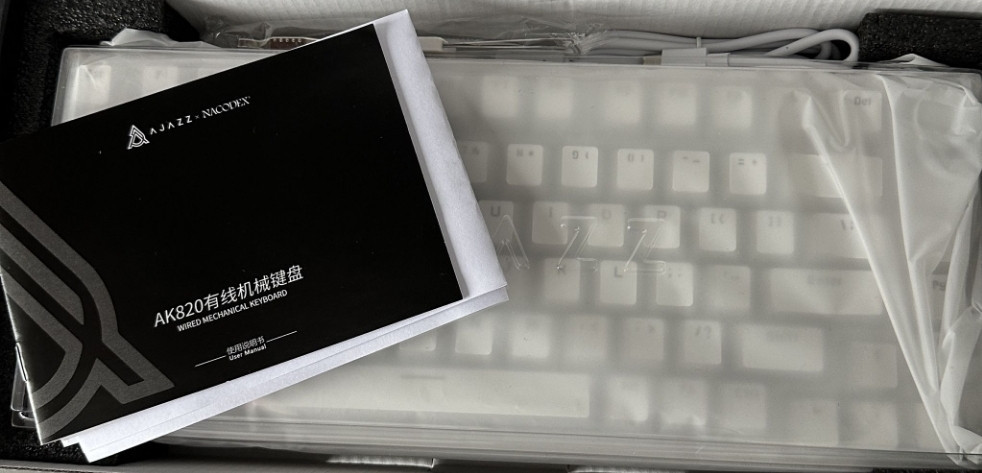 Механічна клавіатура Ajazz Ak820 75% Харків - фото 1