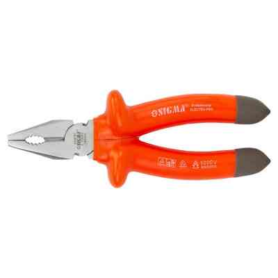 Плоскогубцы Sigma диэлектрические 180мм 1000В (4344181) Винница
