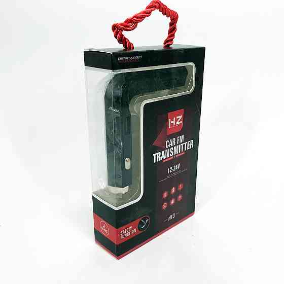 Автомобильный модулятор fm с usb HZ H13 LCD AUX/USB, Fm трансмиттер usb, Блютуз трансмиттер UD-320 для авто Киев