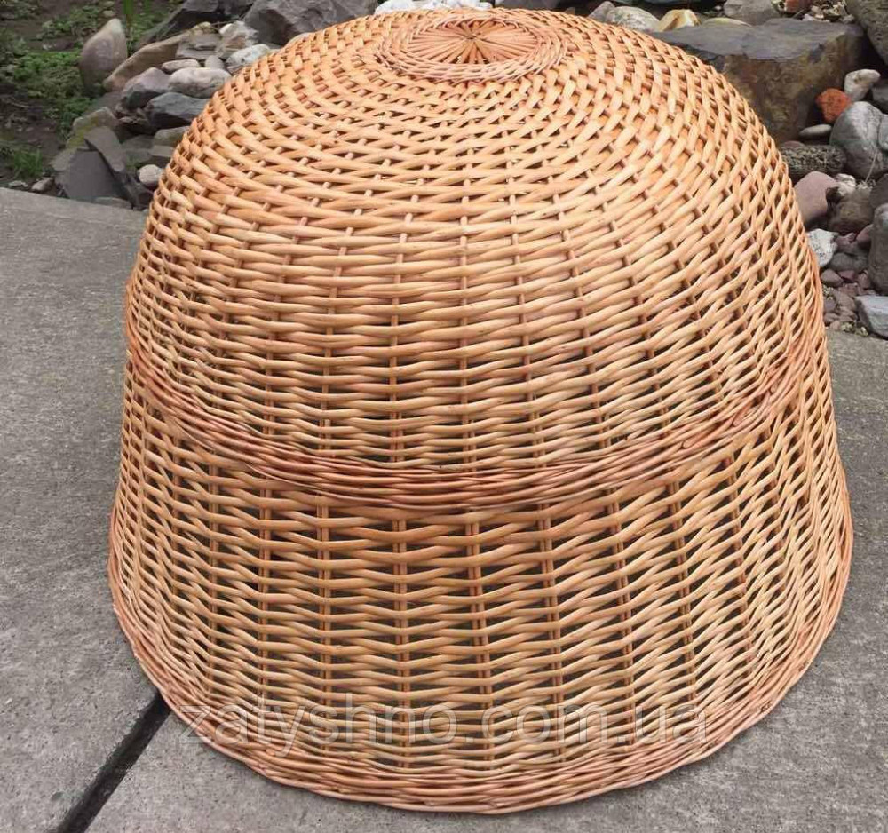 Габаритная люстра плетеная | люстра из лозы лакированая  /плетеной светильник для магазина Киев - изображение 6