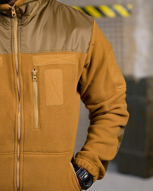 Тактическая флисовка STANDART  койот НП4909 Одесса - изображение 3