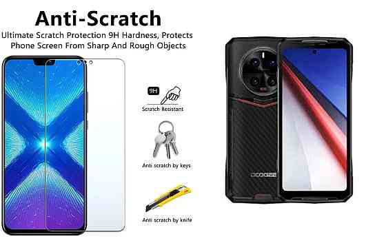 Защитное стекло NeoGlass для DOOGEE DK10 – ультрапрозрачное и устойчивое Киев
