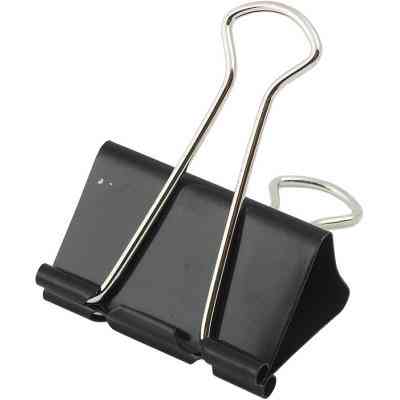 Биндер металлический Buromax 51мм, 12шт, black (BM.5301) Винница