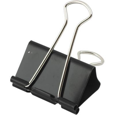 Биндер металлический Buromax 51мм, 12шт, black (BM.5301) Винница - изображение 1