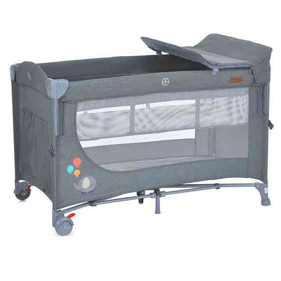 Кроватка-манеж 2 в 1 UNITY+ ME 1098 Gray, до 13 кг Винница