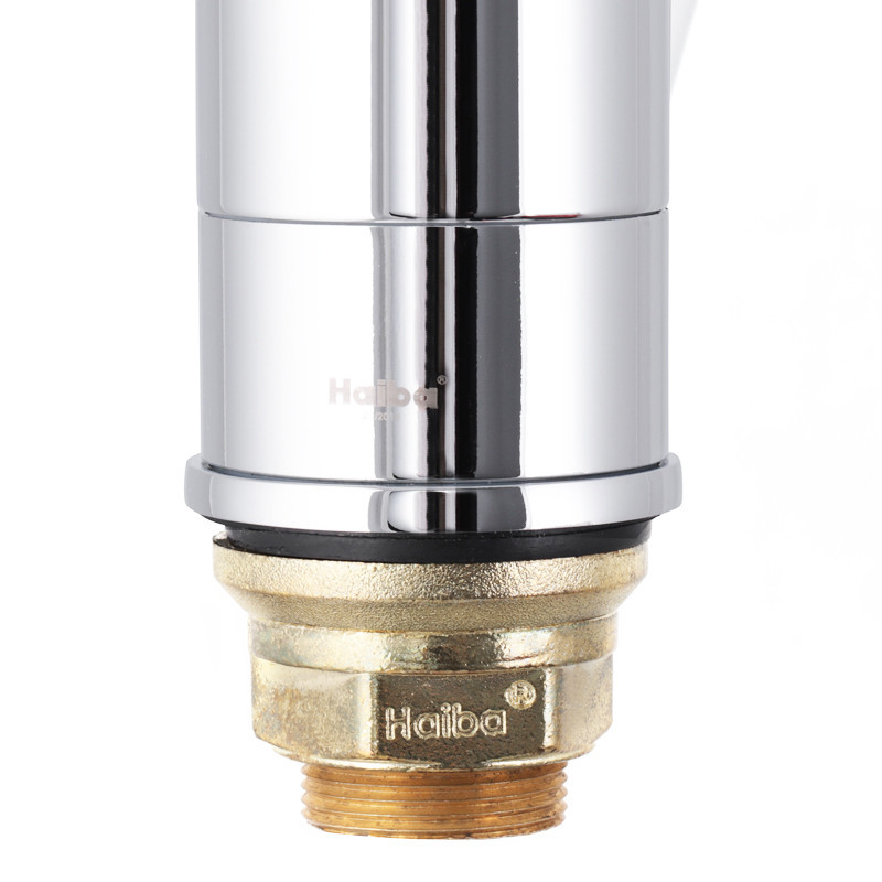 Змішувач для умивальника Haiba Magic 555  з червоною ручкою   ( HB0673 ) 37554 Харків - фото 3