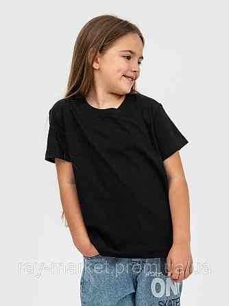 Футболка детская базовая Stedman Classic-T Kids для девочек черная (ST2200W-BLO) L Киев