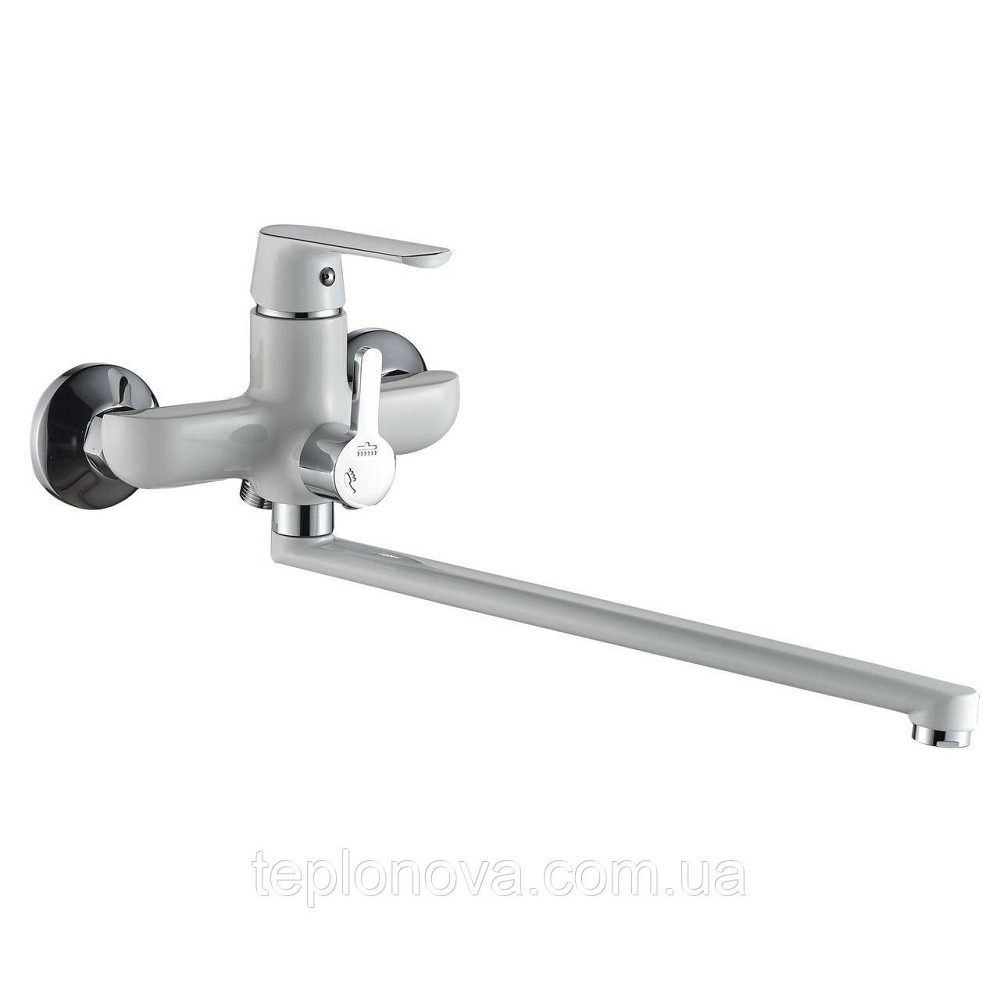 Змішувач для ванни Globus Lux Laguna GLA-0208-7-WHITE EURO Чернівці - фото 7