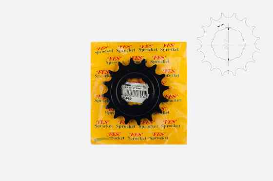 Зірка трансмісії (передня) ІЖ 520-16T FES Київ