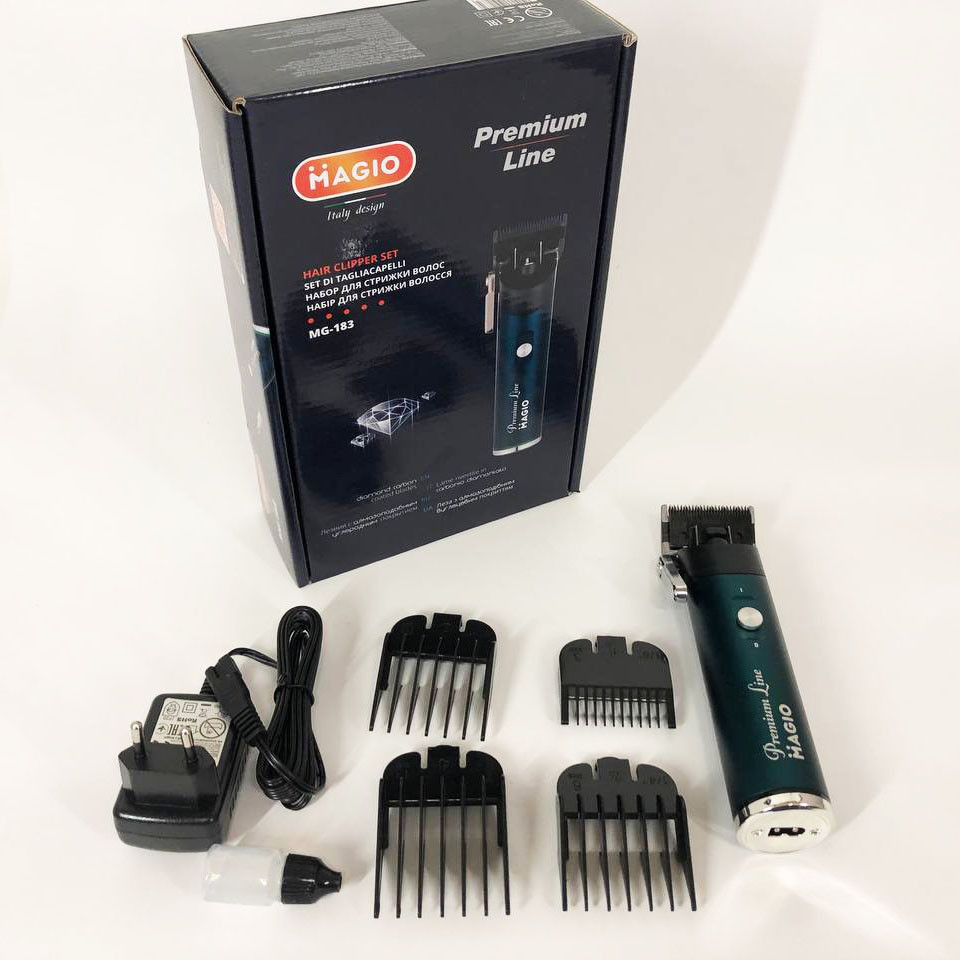 Машинка для стрижки чоловіча Magio МG-183, Практична машинка для стрижки волосся, Тример бездротовий QN-18 Івано-Франківськ - фото 6