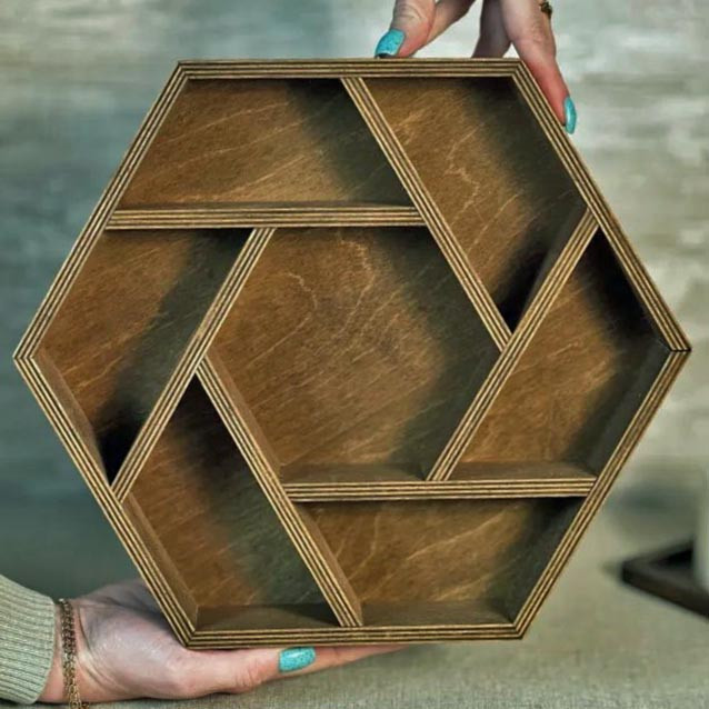 Менажниця дерев'яна "Елотес" палісандр Миколаїв - фото 1