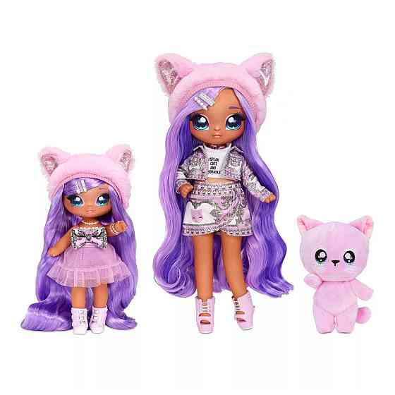 Ігровий набір з ляльками Na! Na! Na! Surprise – Сім'я Кітті Лаванди Дніпро