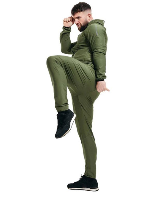 Костюм для схуднення з капюшоном RDX H2 Green М Каменское - изображение 2